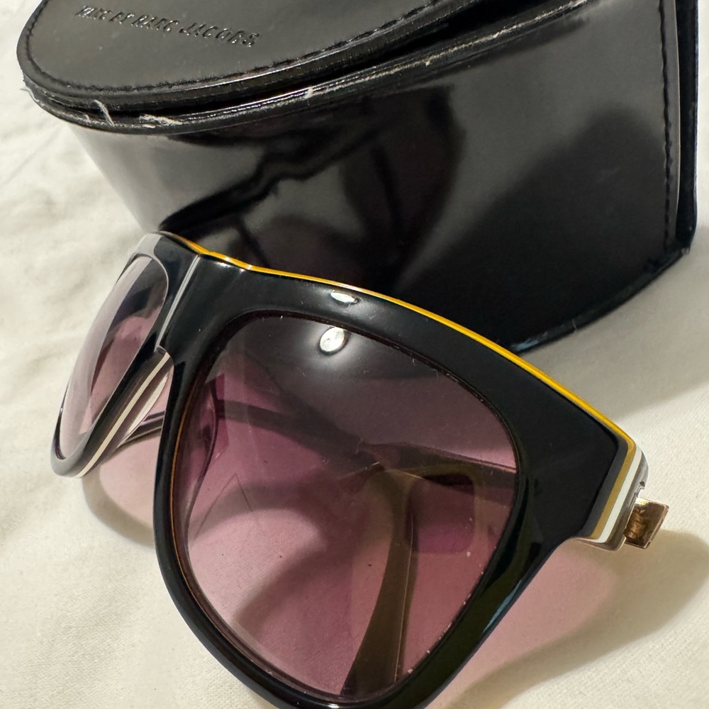 Black and Gold Marc Jacobs Sunglasses